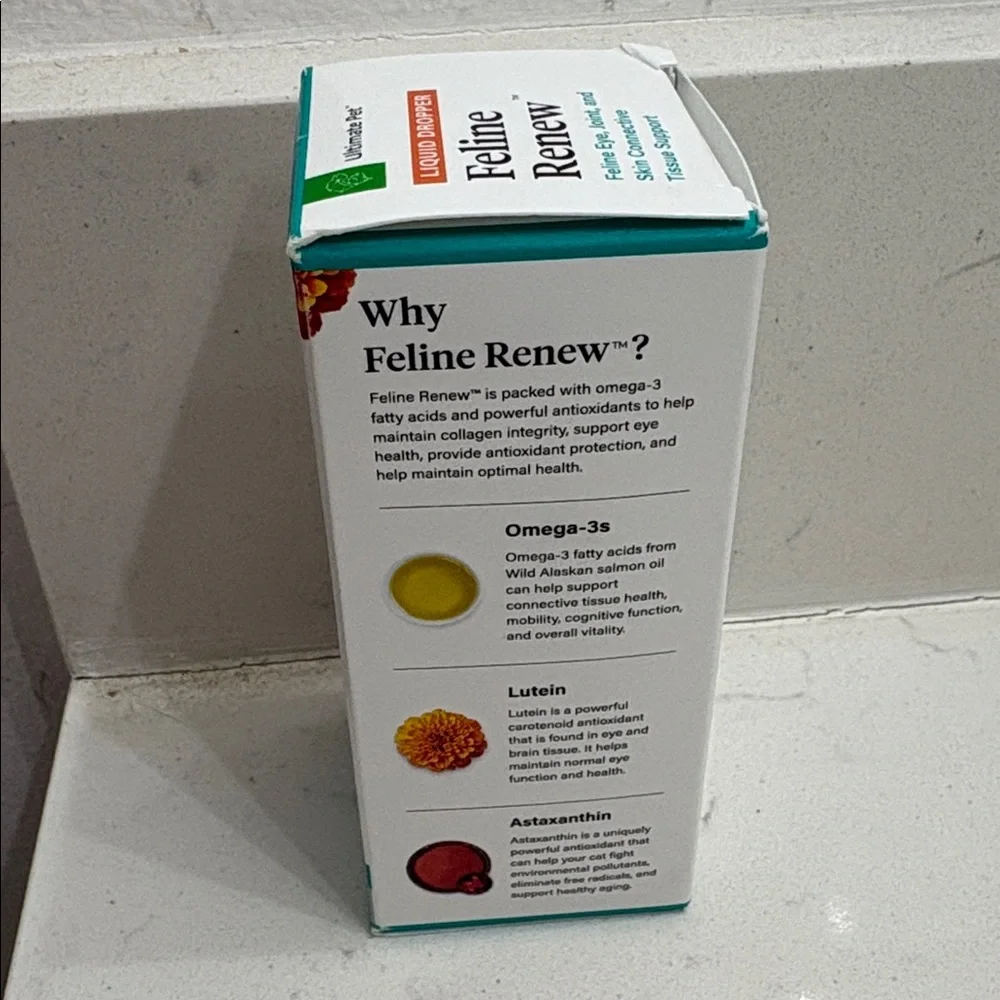 Feline Renew Liquid Dropper - White and Orange